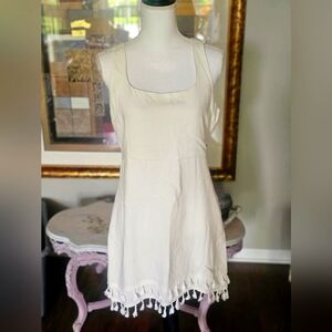 NWOT Lulu's Linen Rayon blend dress